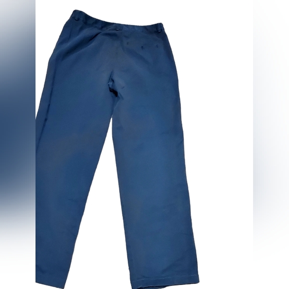 Ll Bean Classic Fit 10 Pants Trousers Woman Blue - Picture 3 of 4
